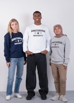 Classic Sweater unisex Amsterdam University since 1632 in multiple colors