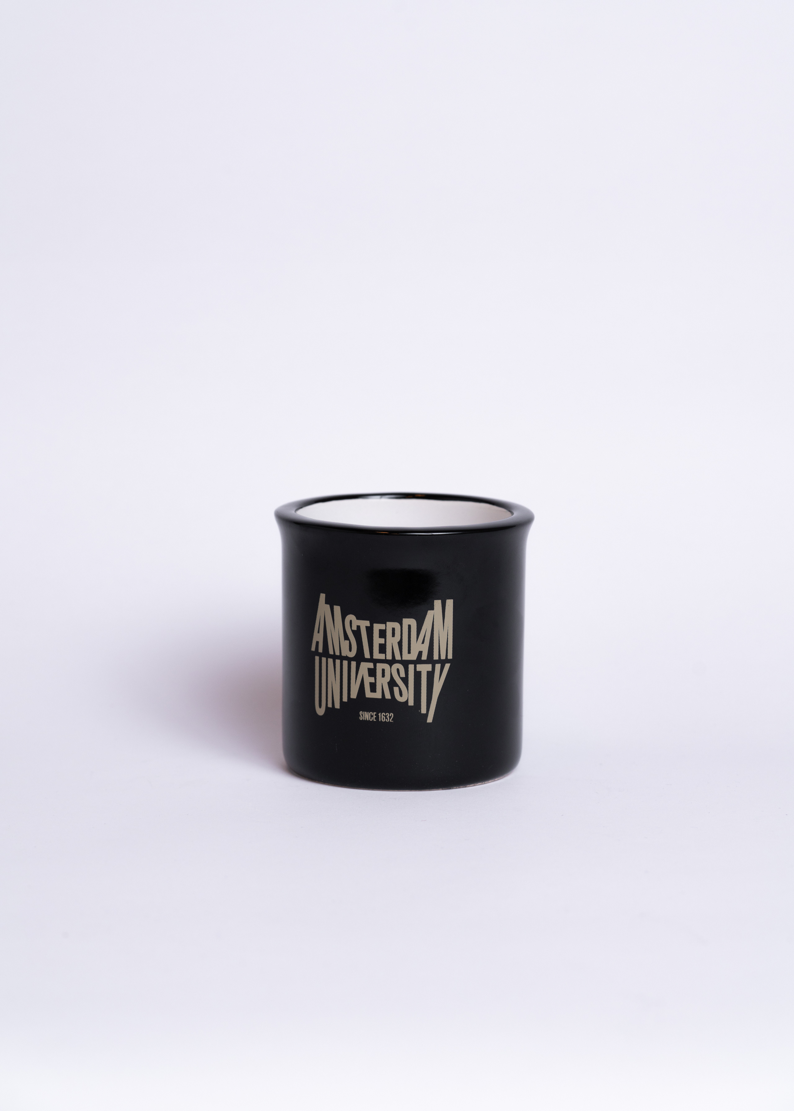 Mug with the Universiteit van Amsterdam & Amsterdam University logo