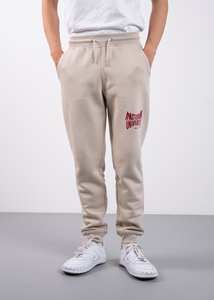 Unisex sweatpants with the Amsterdam University logo Desert Dust