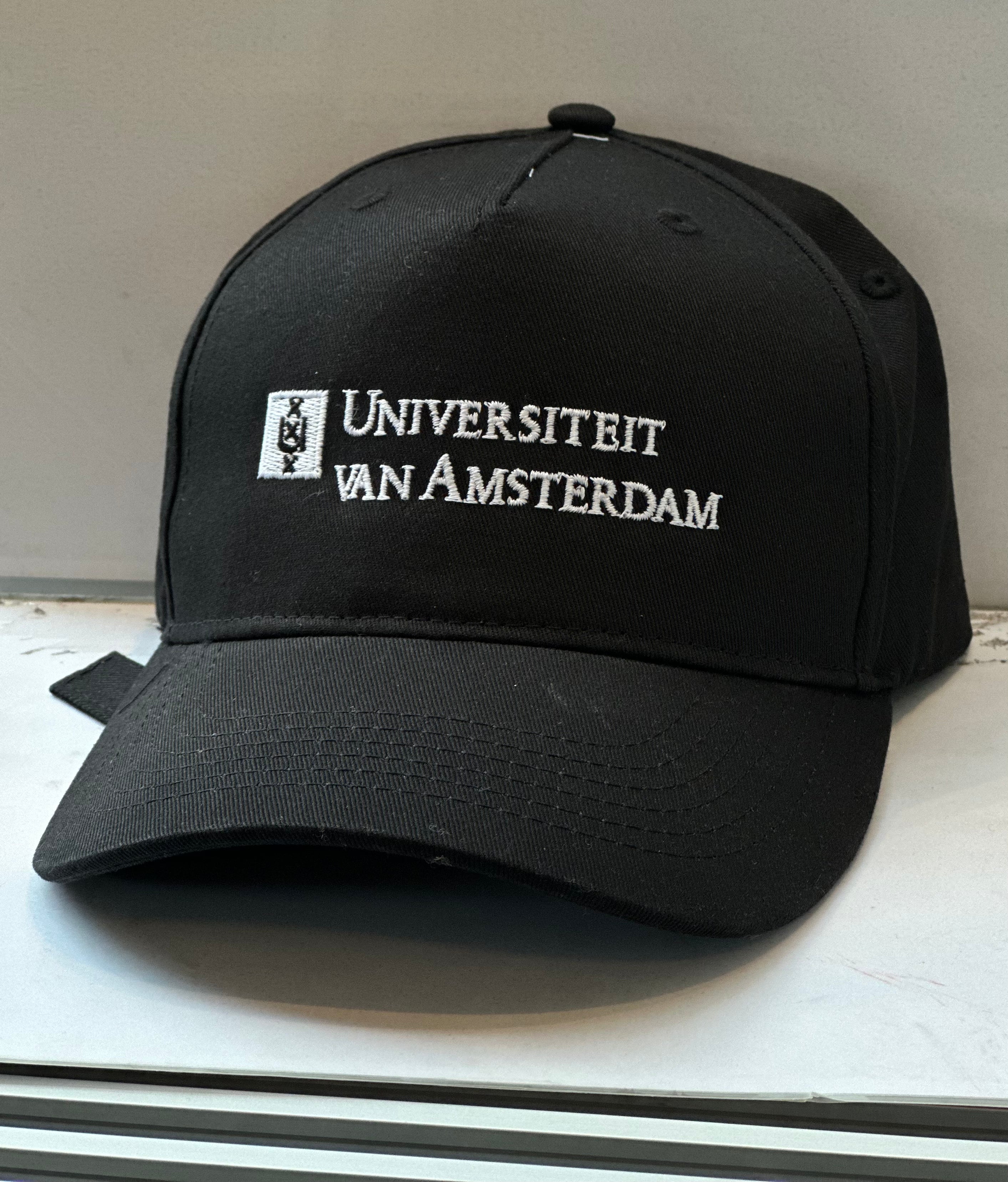 Cap with the University of Amsterdam logo