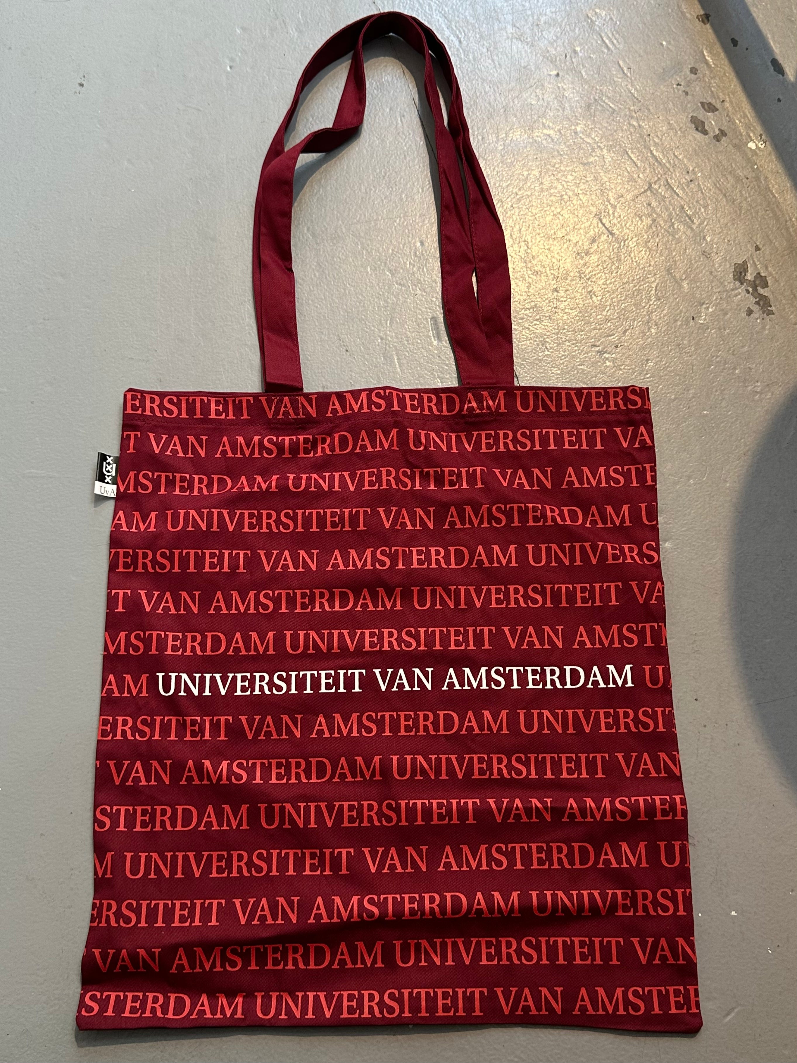 Linnen Tote bag Universiteit van Amsterdam meerdere kleuren