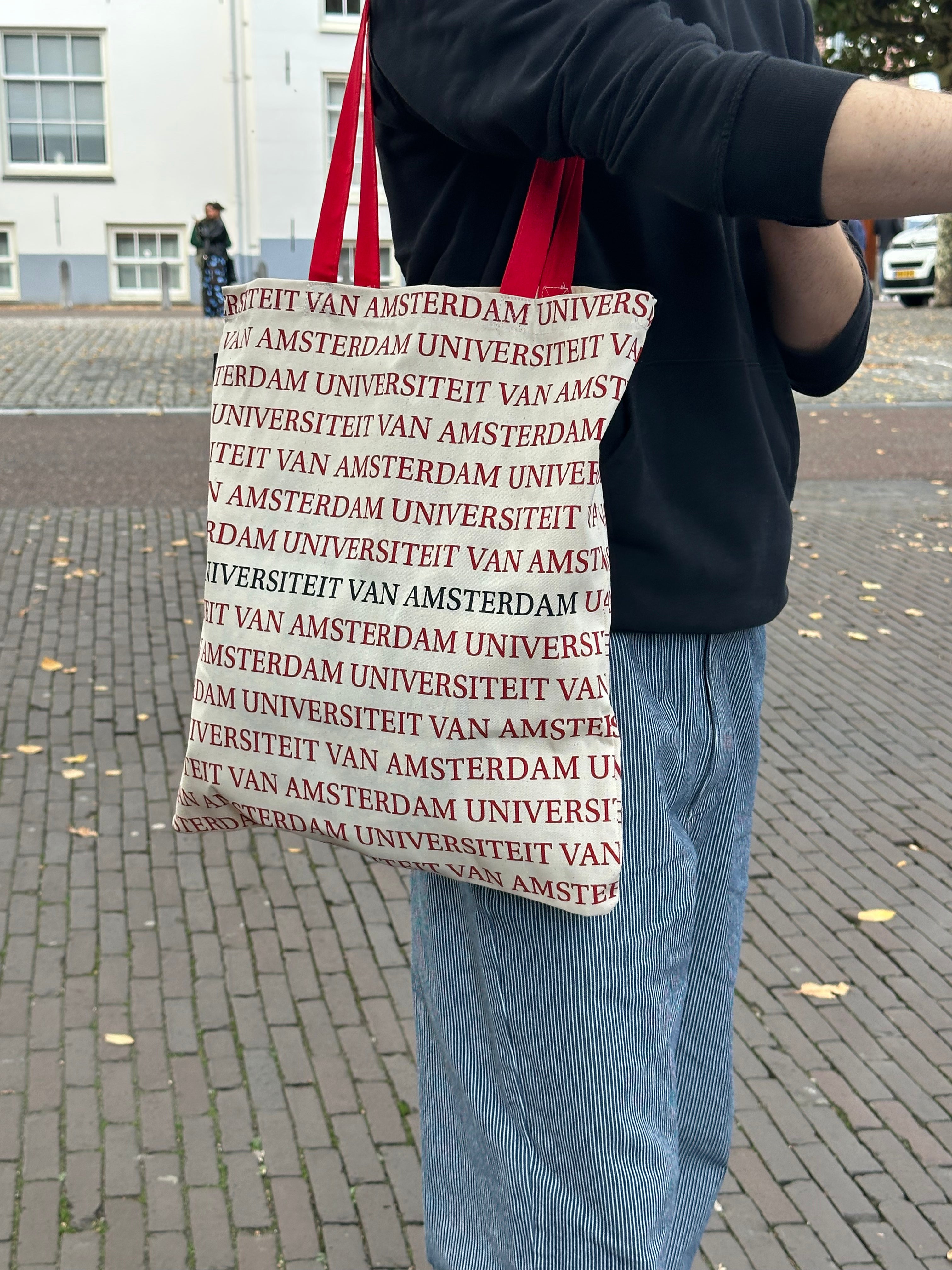 Linnen Tote bag Universiteit van Amsterdam meerdere kleuren
