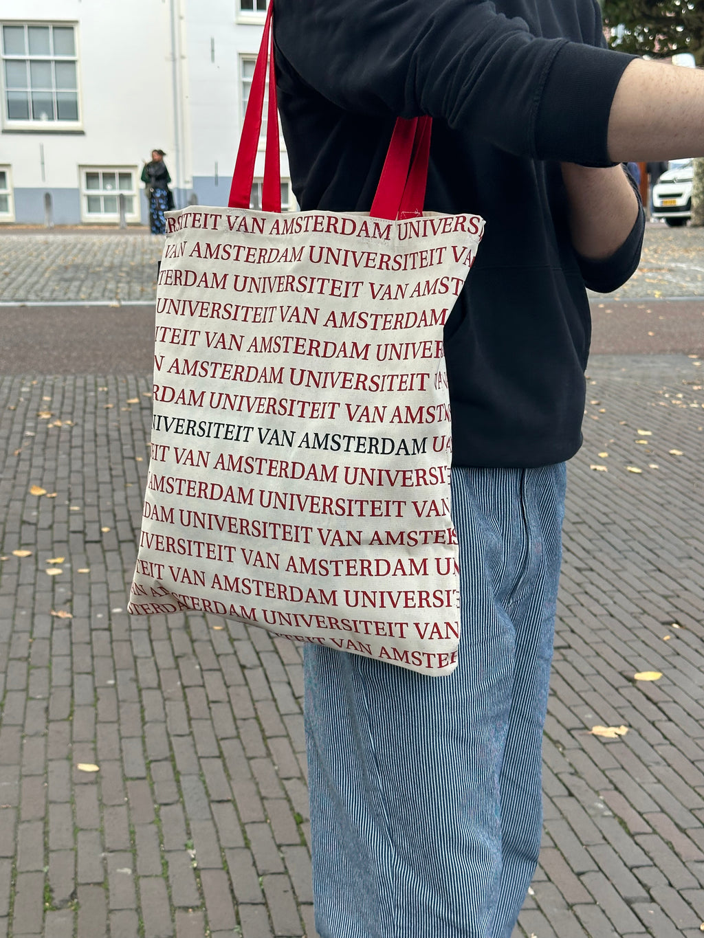 Linnen Tote bag Universiteit van Amsterdam meerdere kleuren