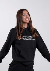 Hoodie unisex with the University of Amsterdam logo in multiple colors UvA merchandise