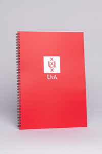 SALE Notebook University of Amsterdam A4 in multiple colors